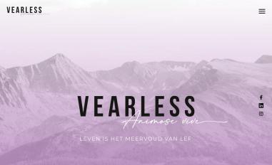 Schermafbeelding van vearless.nl