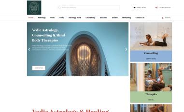 Schermafbeelding van vedic-astrology369.com