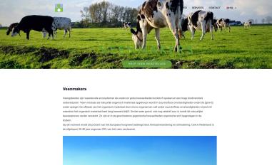 Schermafbeelding van veenmakers.nl