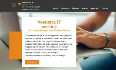 Schermafbeelding van veenstra-it.nl