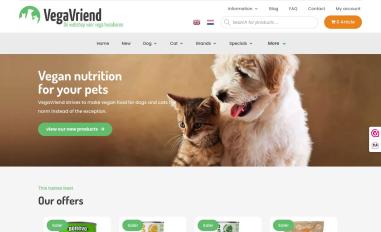 Schermafbeelding van vegavriend.nl