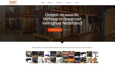 Schermafbeelding van veilinghuisnederland.nl