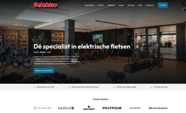 Schermafbeelding van velektrofietsen.be