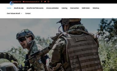 Schermafbeelding van veluweairsoft.nl