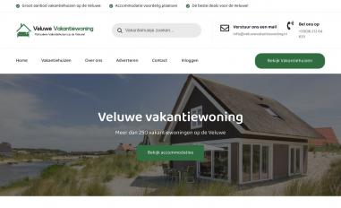 Schermafbeelding van veluwevakantiewoning.nl