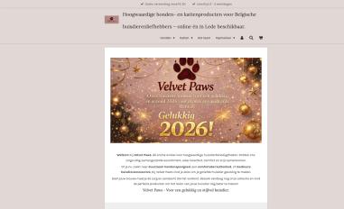 Schermafbeelding van velvetpaws.be