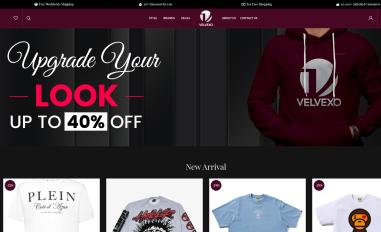 Schermafbeelding van velvexo.com