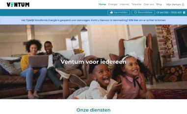 Schermafbeelding van ventum.nl