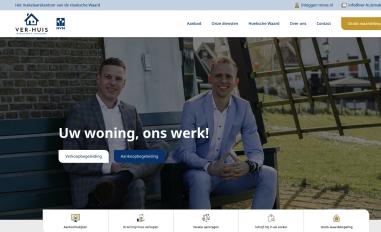 Schermafbeelding van ver-huismakelaars.nl
