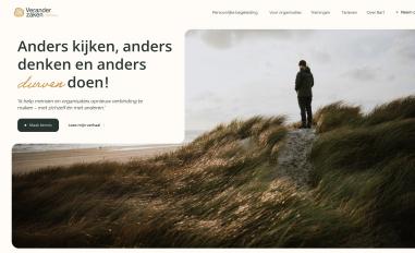 Schermafbeelding van veranderzaken.nl