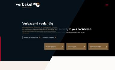 Schermafbeelding van verbakel.nl