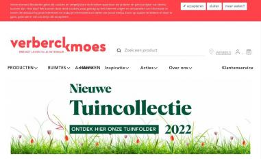 Schermafbeelding van verberckmoes.be