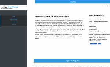 Schermafbeelding van verbruggeairconditionings.nl