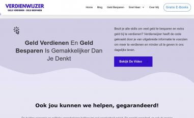 Schermafbeelding van verdienwijzer.nl