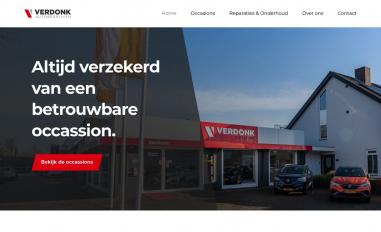 Schermafbeelding van verdonkauto.nl