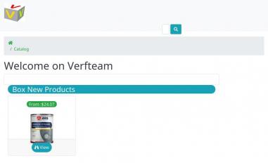 Schermafbeelding van verfteam.nl