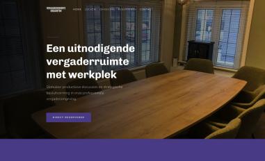 Schermafbeelding van vergaderruimtedrachten.nl