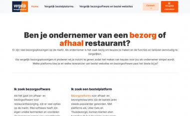 Schermafbeelding van vergelijk-bezorgoplossingen.nl