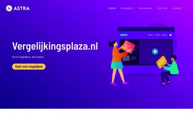 Schermafbeelding van vergelijkingsplaza.nl