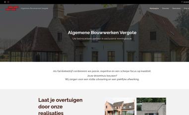 Schermafbeelding van vergotebouw.be