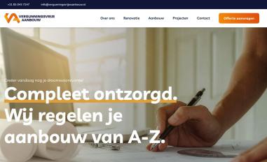 Schermafbeelding van vergunningsvrijeaanbouw.nl