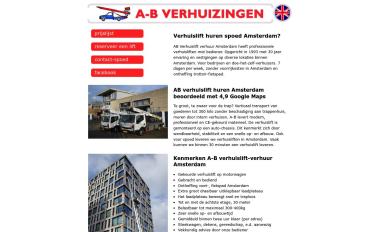 Schermafbeelding van verhuislift.com