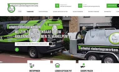 Schermafbeelding van verhulstrioleringswerken.be