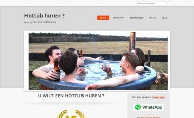 Schermafbeelding van verhuurhottubs.nl