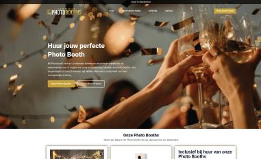 Schermafbeelding van verhuurphotobooths.nl