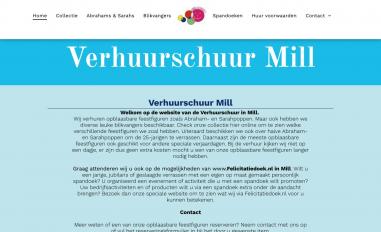 Schermafbeelding van verhuurschuur.nl