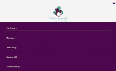 Schermafbeelding van verloskundigenpraktijkdepoort.nl