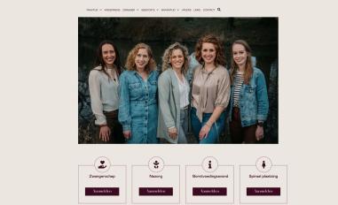 Schermafbeelding van verloskundigenpraktijksittard.nl