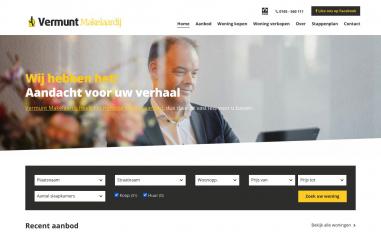 Schermafbeelding van vermunt-makelaardij.nl