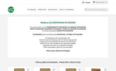 Schermafbeelding van verpakkeninzakken.nl