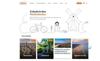 Schermafbeelding van verruecktnachholland.de