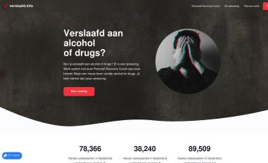 Schermafbeelding van verslaafd.info