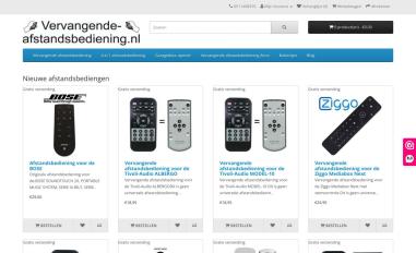 Schermafbeelding van vervangende-afstandsbediening.nl