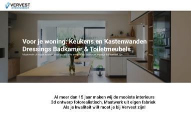 Schermafbeelding van vervestinterieurbouw.nl