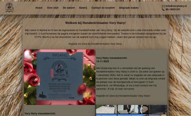 Schermafbeelding van veryhairy.nl
