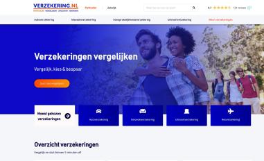 Schermafbeelding van verzekering.nl