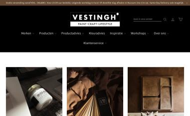 Schermafbeelding van vestingh.nl