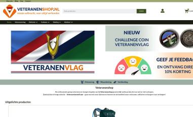 Schermafbeelding van veteranenshop.nl