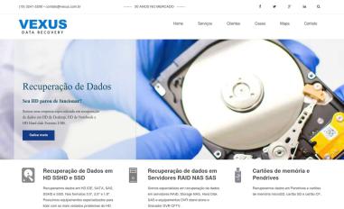 Schermafbeelding van vexus.com.br