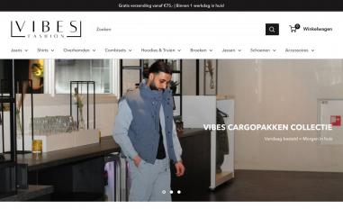 Schermafbeelding van vibesfashion.nl