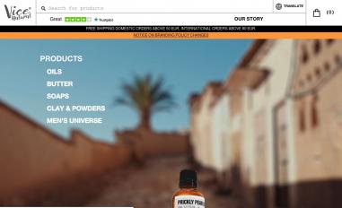 Schermafbeelding van vicenatural.com