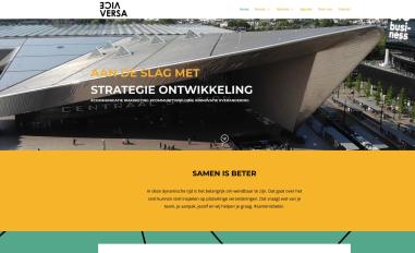 Schermafbeelding van viceversacommunicatie.nl