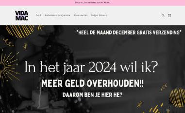 Schermafbeelding van vidamac.nl