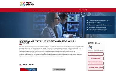 Schermafbeelding van videoguard.nl
