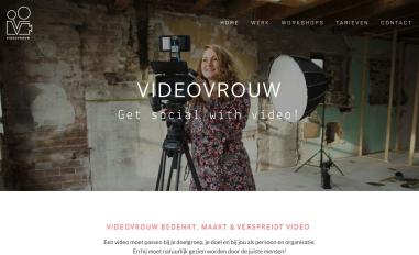 Schermafbeelding van videovrouw.nl