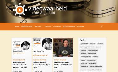 Schermafbeelding van videowaarheid.nl